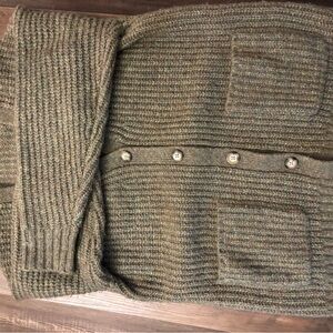 Uniqlo Women Tan Cardigan Sweater